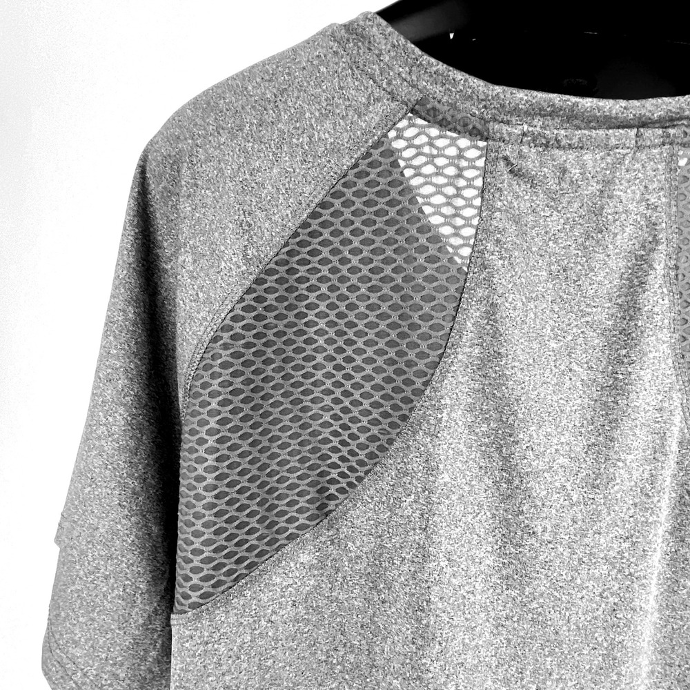 Aeropostale Sport Shirt Women's 3X Gray Stretch Sportswear Active Athletic Top - Picture 4 of 8